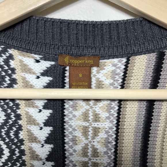 Copper Key Knit Cardigan - Picture 2 of 5